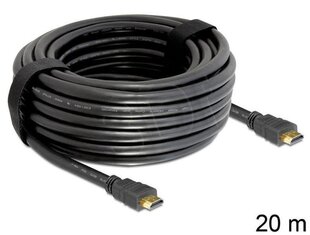 Kabelis Delock HDMI - HDMI 20m (83452) cena un informācija | Kabeļi un vadi | 220.lv