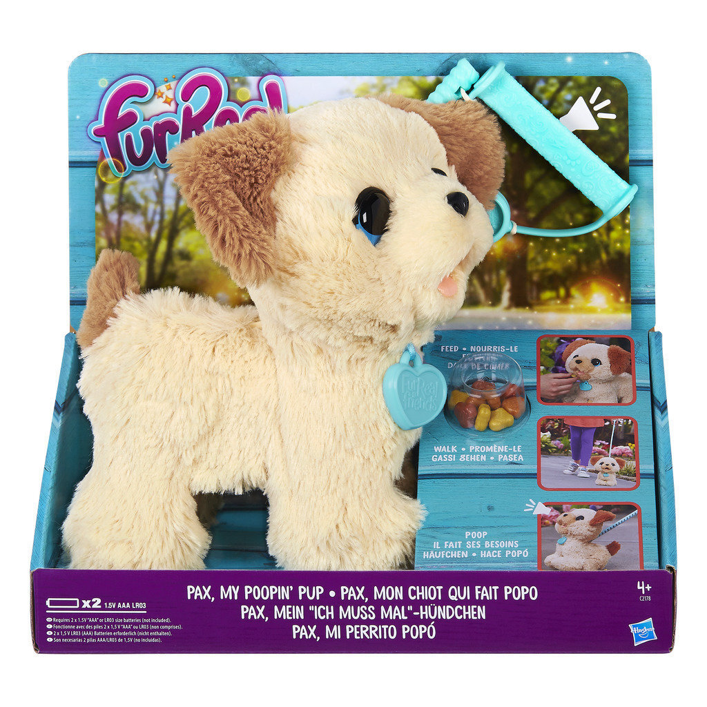 Interaktīva rotaļlieta - kucēns ar pavadu FurReal Friends cena un informācija | Rotaļlietas meitenēm | 220.lv