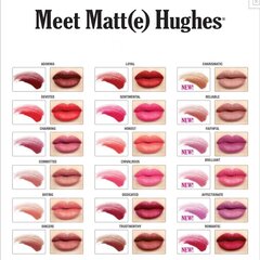 Ilgnoturīga šķidrā lūpu krāsa TheBalm Cosmetics Meet Matt(e) Hughes 7.4 ml, Faithful cena un informācija | Lūpu krāsas, balzāmi, spīdumi, vazelīns | 220.lv