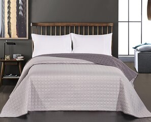Divpusējs gultas pārklājs Salice Steel Silver, 200x220 cm cena un informācija | Gultas pārklāji, pledi | 220.lv