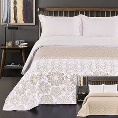 Divpusējs gultas pārklājs Alhambra smilšu, 260x280 cm cena un informācija | Gultas pārklāji, pledi | 220.lv
