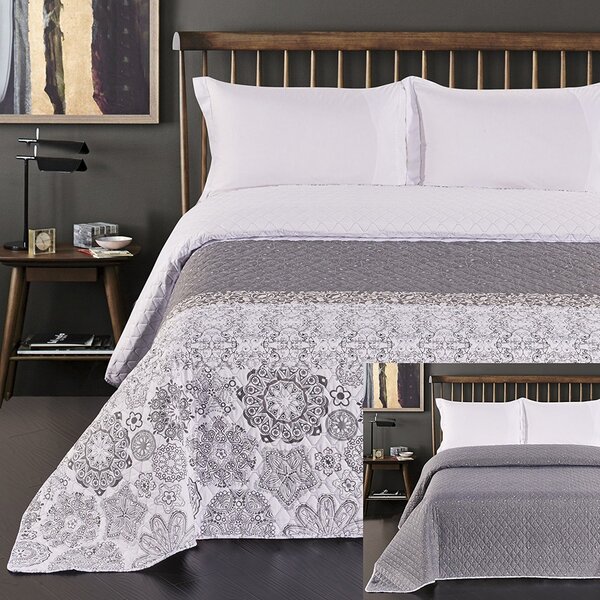 Decoking gultas pārsegs Alhambra, pelēkā krāsā - dažādi izmēri cena un informācija | Gultas pārklāji, pledi | 220.lv
