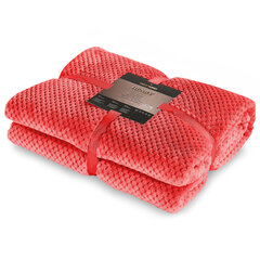 Одеяло Henry красное из микрофибры 170x210 см цена и информация | Покрывала, пледы | 220.lv