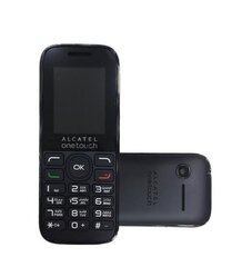 Alcatel 1050D Melns cena un informācija | Mobilie telefoni | 220.lv