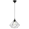 EGLO Griestu Lampa Tarbes 94188 Melna 32,5 Ø