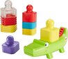 Krokodils no krāsainiem Fisher-Price klucīšiem cena un informācija | Rotaļlietas zīdaiņiem | 220.lv