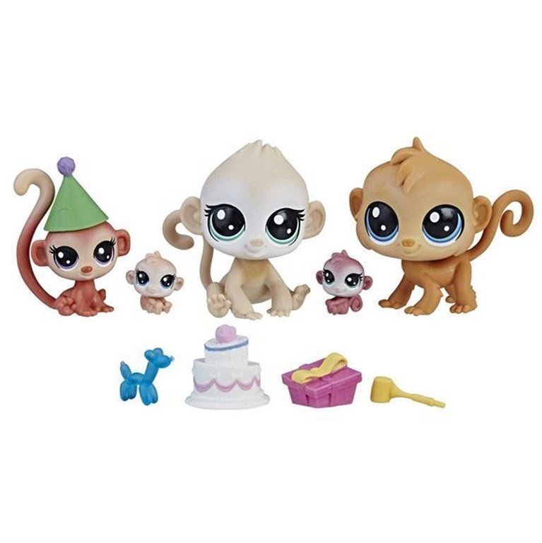 Dzīvnieku figūru komplekts Littlest Pet Shop cena un informācija | Rotaļlietas meitenēm | 220.lv