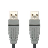 Bandridge BCL4802, USB-A/USB-A, 2 m cena un informācija | Kabeļi un vadi | 220.lv