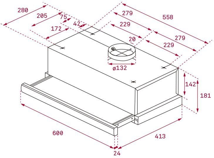 Teka TL6310 cena un informācija | Tvaika nosūcēji | 220.lv