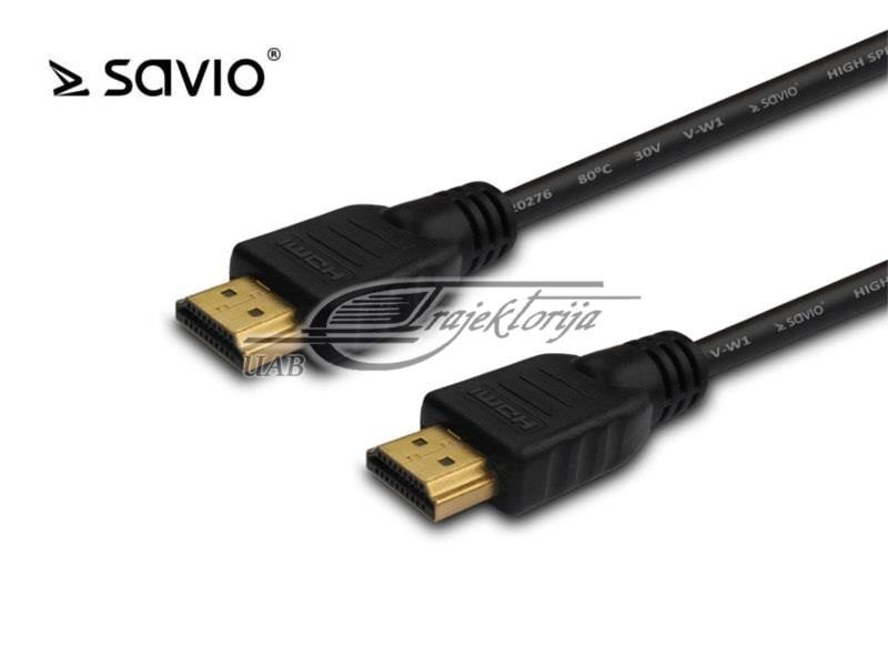 Kabelis Savio HDMI - HDMI 20m (CL-75) cena un informācija | Kabeļi un vadi | 220.lv