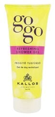 Dušas želeja Kallos Cosmetics Go Go Refreshing, 200 ml cena un informācija | Kallos Smaržas, kosmētika | 220.lv