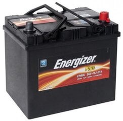 Energizer Plus Jap (- +) 60Ah 510A цена и информация | Аккумуляторы | 220.lv