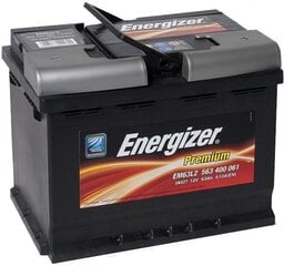 Energizer Premium 63Ah 610A цена и информация | Аккумуляторы | 220.lv