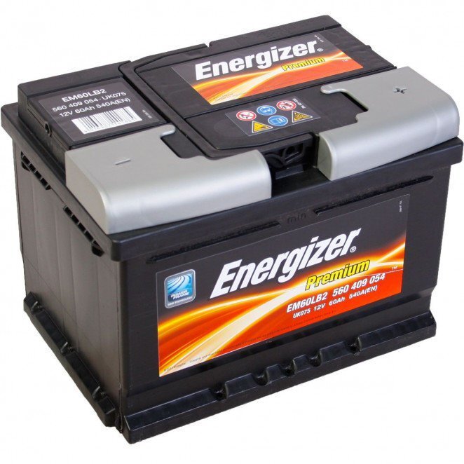 Akumulators Energizer Premium EM60LB2 60Ah 540A 12V cena un informācija | Akumulatori | 220.lv