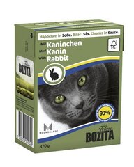 Консервы Bozita для кошек с кроликом, 370 г цена и информация | Bozita Товары для животных | 220.lv