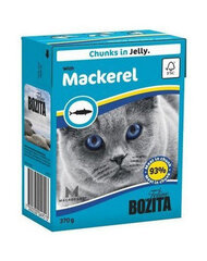 Консервы Bozita для кошек со скумбрией, 370 г цена и информация | Консервы для котов | 220.lv