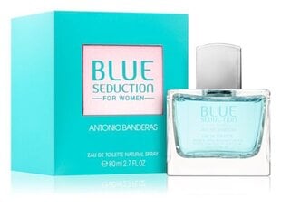 Antonio Banderas Blue Seduction EDT sievietēm 80 ml cena un informācija | Sieviešu smaržas | 220.lv