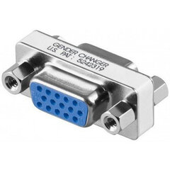 AB420, Gender Changer, HD D-Sub 15-pin jack &lt;=&gt; HD D-Sub 15-pin jack cena un informācija | Adapteri un USB centrmezgli | 220.lv