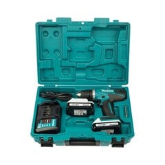 Дрель-шуруповерт Makita LI 18V 42NM 2AK DF457DWE цена и информация | Шуруповерты, дрели | 220.lv