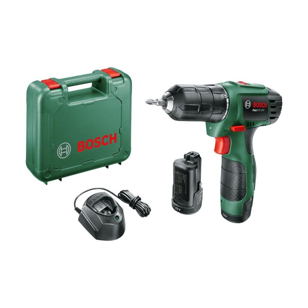 Urbis - skrūvgriezis Bosch Easy Drill 1200 12 1,3 aku. Li-jon cena un informācija | Skrūvgrieži, urbjmašīnas | 220.lv