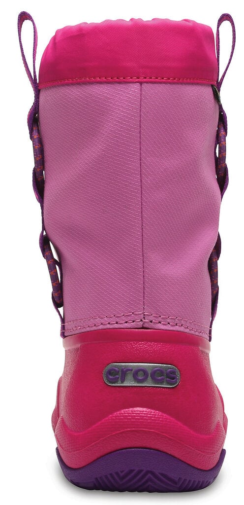 Zābaki Crocs™ Swiftwater Waterproof Boot, Party Pink / Candy Pink цена и информация | Bērnu zābaki | 220.lv