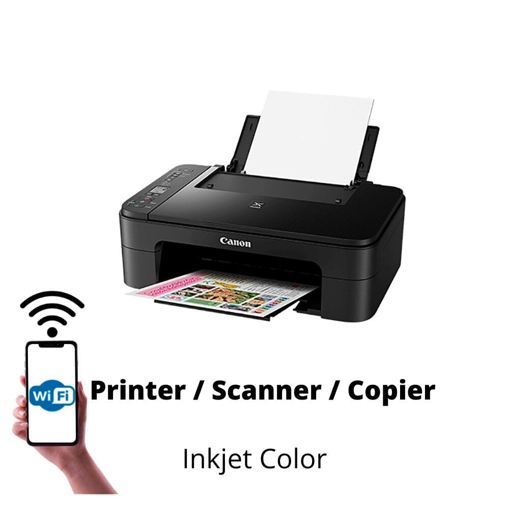 Canon TS3150 PIXMA MFP Wi-Fi Printer / Scanner / Copier Inkjet Colour cena un informācija | Printeri un daudzfunkcionālās ierīces | 220.lv