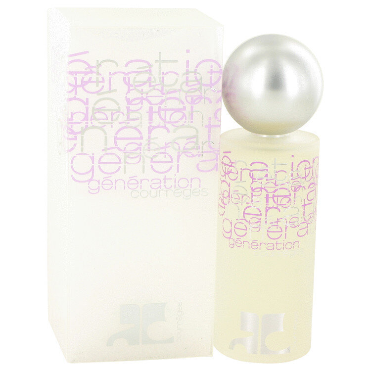 Tualetes ūdens Andre Courreges Generation edt, 100 ml цена и информация | Sieviešu smaržas | 220.lv