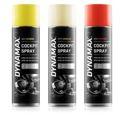 Izsmidzināms paneļa tīrītājs - Dynamax DXI1 Cockpit Spray 500 ml cena un informācija | Auto ķīmija | 220.lv