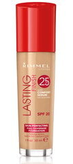 Rimmel London Lasting Finish 25h Foundation 25hr SPF20 tonālais krēms 30 ml, 203 True Beige cena un informācija | Rimmel Smaržas, kosmētika | 220.lv