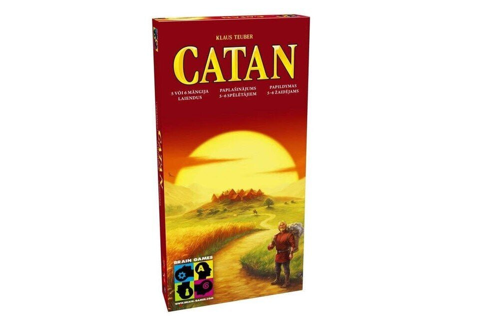 Galda spēle Catan 5-6 (papildinājums), LT, LV, EE cena un informācija | Galda spēles | 220.lv