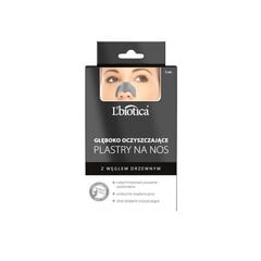 Пластыри для глубокого очищения носа с углем L'Biotica, 3 шт. цена и информация | Маски для лица, патчи для глаз | 220.lv