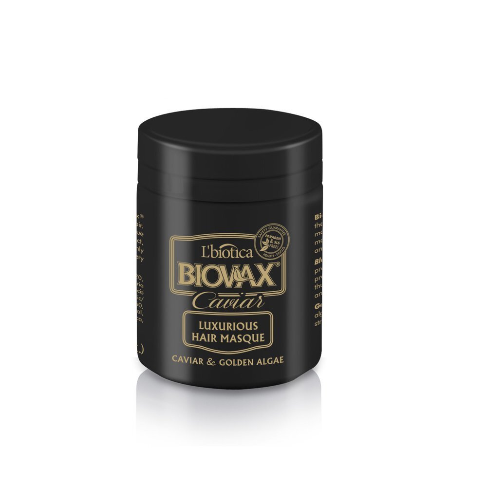 Matu maska Biovax Luxurious Caviar, 125 ml cena un informācija | Matu uzlabošanai | 220.lv