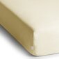 DecoKing jersey Amber Cream palags ar gumiju, 90x200 cm cena un informācija | Palagi | 220.lv