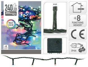Рождественская гирлянда, 240 LED цена и информация | Гирлянды | 220.lv