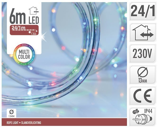 Ziemassvētku virtene, 144 LED cena un informācija | Ziemassvētku lampiņas, LED virtenes | 220.lv