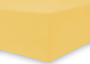 DecoKing jersey Nephrite Orange collection palags ar gumiju, 200x220 cm cena un informācija | Palagi | 220.lv
