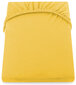 DecoKing jersey Nephrite Orange collection palags ar gumiju, 90x200 cm цена и информация | Palagi | 220.lv