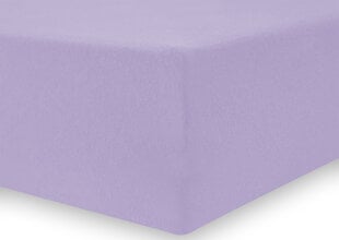 DecoKing jersey Nephrite Violet collectionpalags ar gumiju, 180x200 cm цена и информация | Простыни | 220.lv