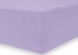 DecoKing jersey Nephrite Violet collection palags ar gumiju, 140x200 cm cena un informācija | Palagi | 220.lv