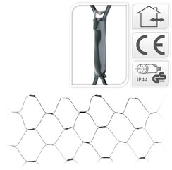 LED tīkls GREEN CW-320 cena un informācija | Ziemassvētku lampiņas, LED virtenes | 220.lv