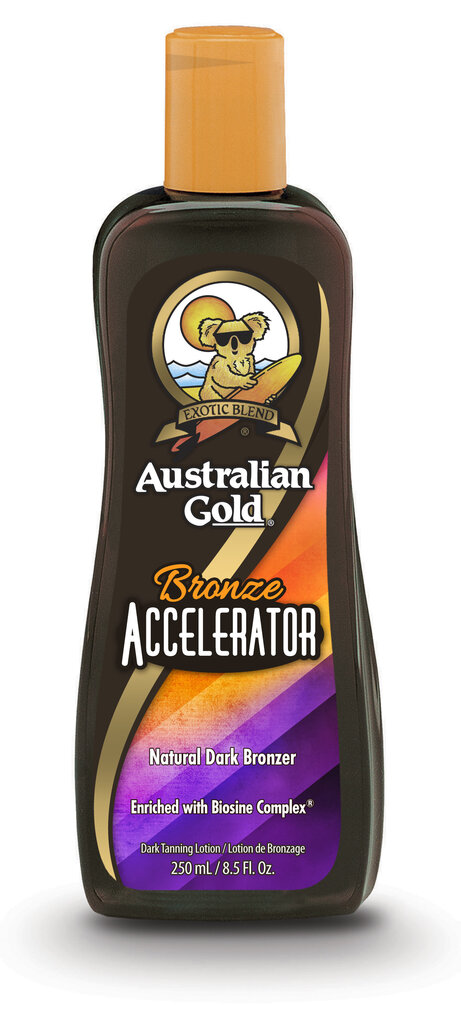 Solārija sauļošanās krēms Australian Gold Bronze Accelerator 250 ml цена и информация | Solārija krēmi | 220.lv