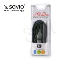 Savio CL-96 HDMI-HDMI цена и информация | Кабели и провода | 220.lv