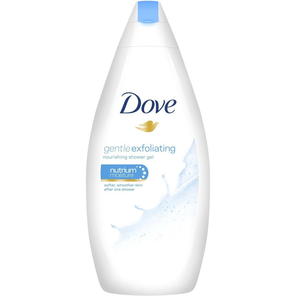 Dušas želeja Dove Gentle Exfoliating, 500 ml цена и информация | Dušas želejas, eļļas | 220.lv