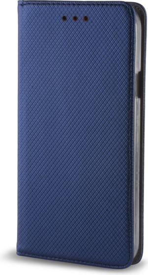 Smart Magnet case for Samsung Galaxy J3 2017 J330 navy blue cena un informācija | Telefonu vāciņi, maciņi | 220.lv