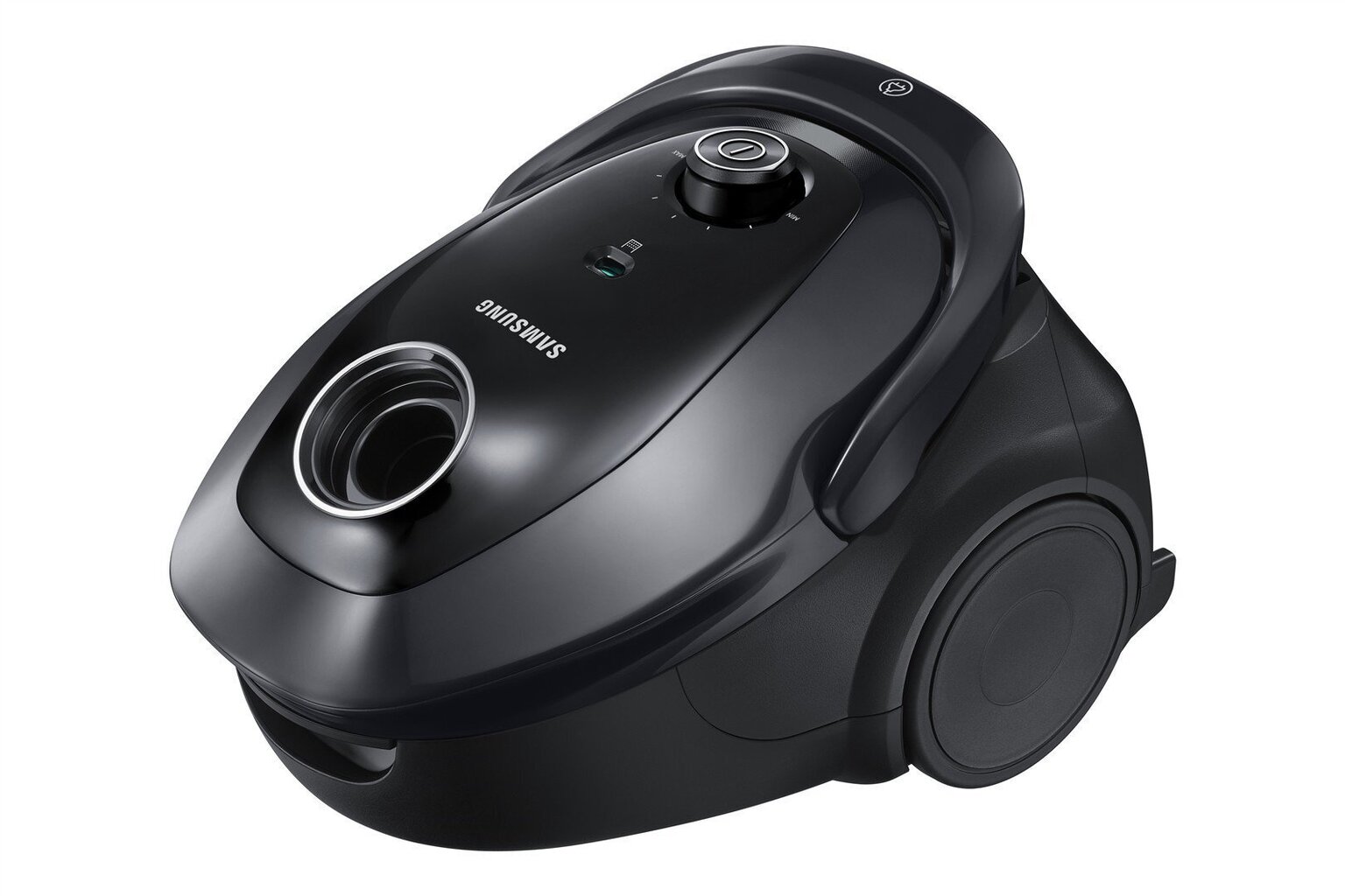 Samsung EZClean Cyclone VC07M25L0WC/SB putekļu sūcējs ar maisiņu, melns цена и информация | Putekļu sūcēji | 220.lv