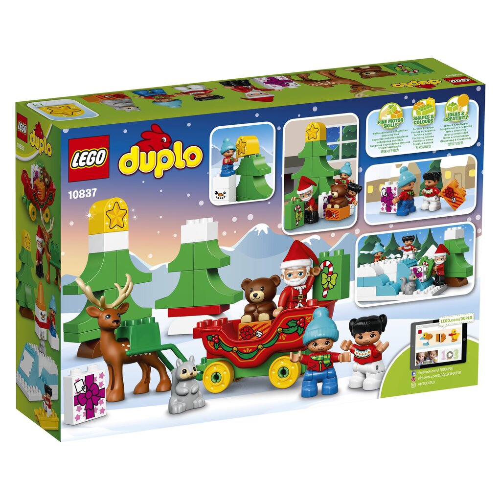 10837 LEGO® DUPLO Ziemassvētku vecīša svētki цена и информация | Konstruktori | 220.lv