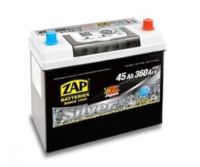 ZAP Silver Jap (- +) 45Ah 360A цена и информация | Аккумуляторы | 220.lv