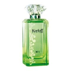 Tualetes ūdens izsmidzinātājs Korloff Green Diamond, 88 ml цена и информация | Женские духи | 220.lv