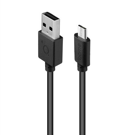 Kabelis Micro USB, 1m, melns cena un informācija | Savienotājkabeļi | 220.lv