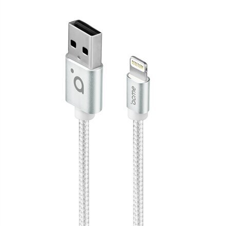 USB Acme CB2031S, USB A, 1 m, sudraba cena un informācija | Savienotājkabeļi | 220.lv